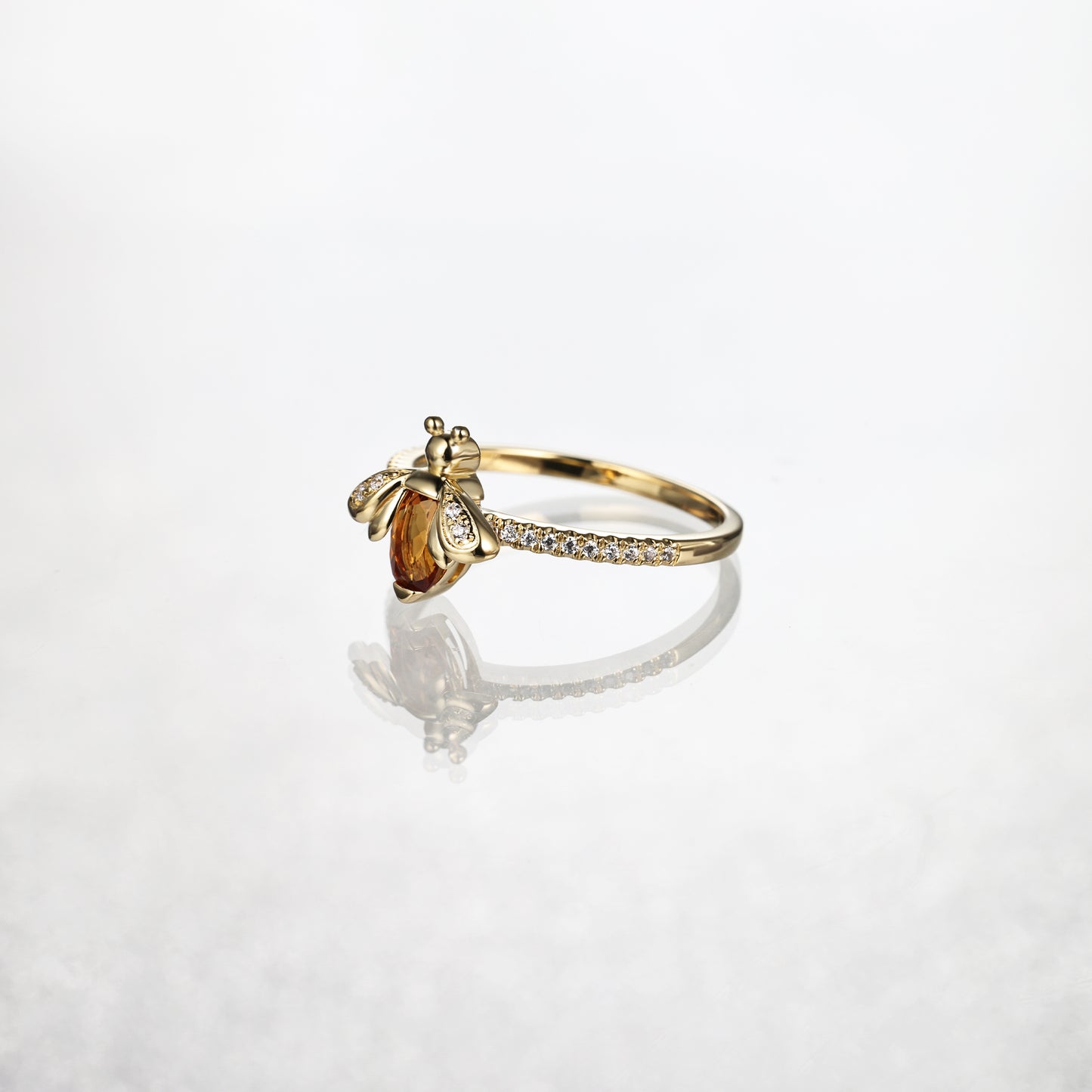 Honey Bee Diamond Ring